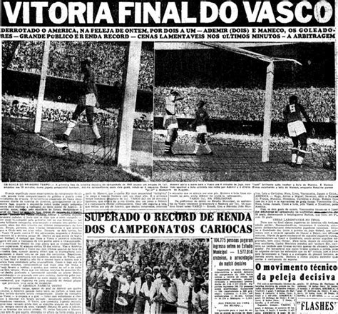 jornal carioca da década de 1950